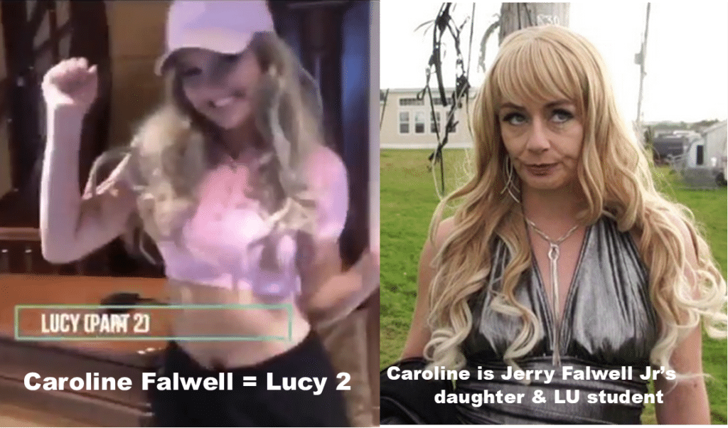 Caroline Falwell as Lucy from Trailer Park Boys