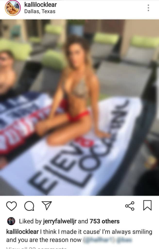 Falwell Posts Bizarre Exercise Video Likes Photos of Bikini