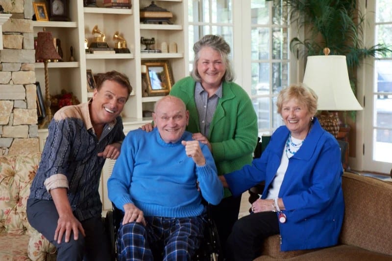 Michael W. Smith and family