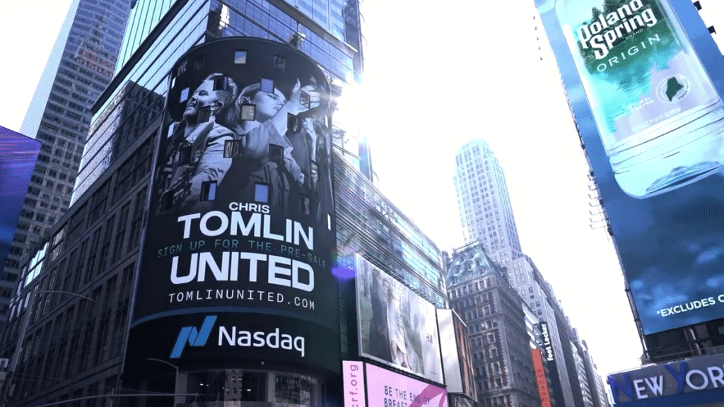 Tomlin Hillsong United tour