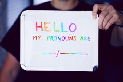 nonbinary pronouns genderqueer lgbtq