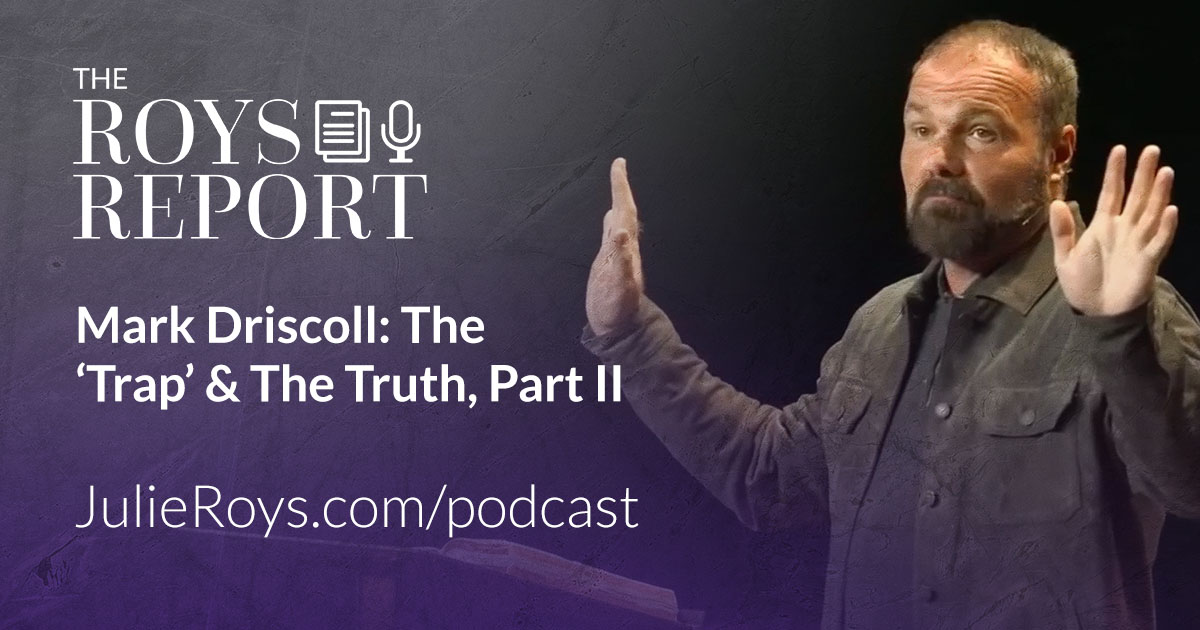 Mark Driscoll is back but he hasn't learned his lesson