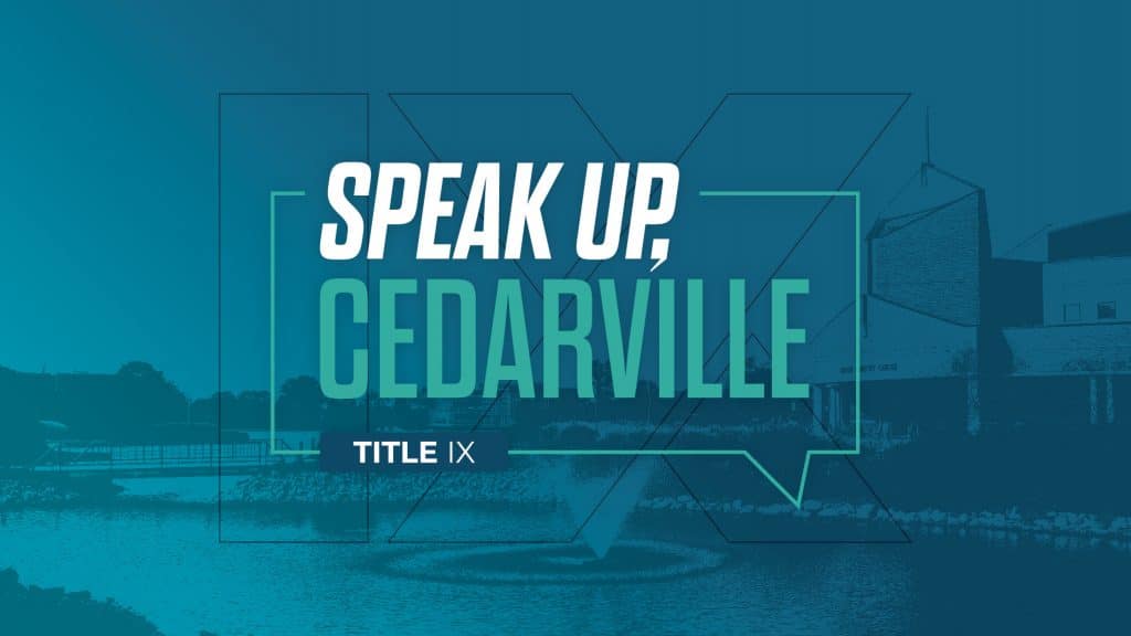 cedarville shaming Title IX