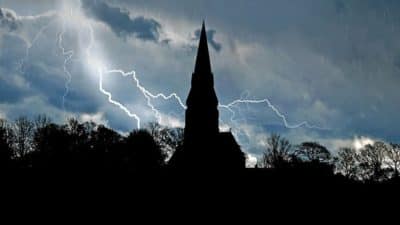 church storm weather