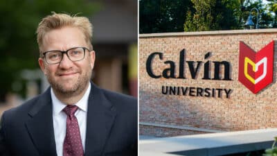 feud president calvin university