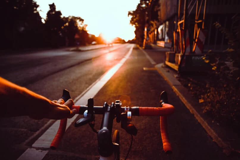 cycling bike lane