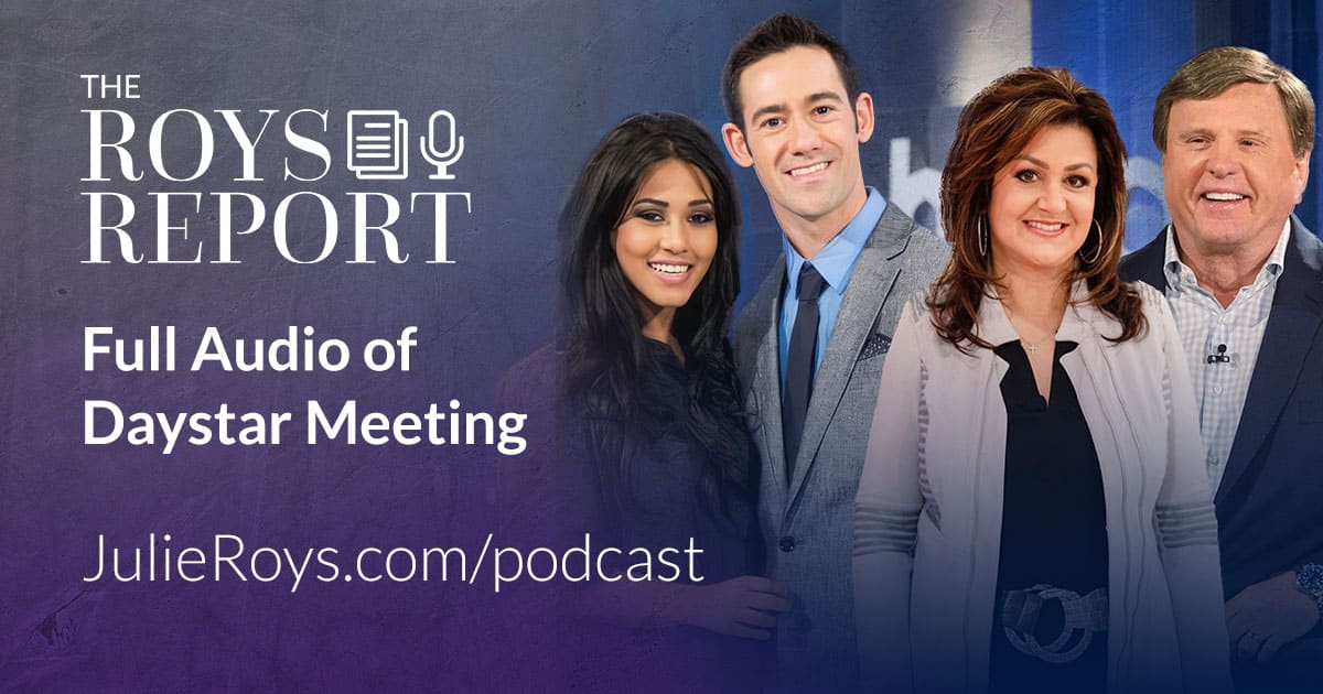 Full Audio of Daystar Meeting | The Roys Report