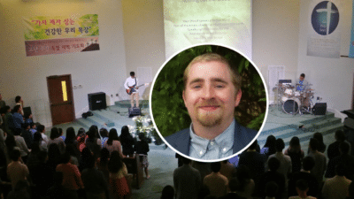 children's pastor bradley distributing