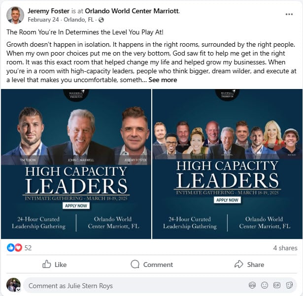 Maxwell Foster Tebow