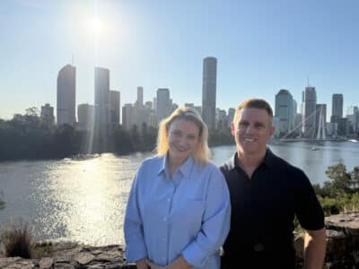 John and Gillian Cameron New Zealand Arise Riverland