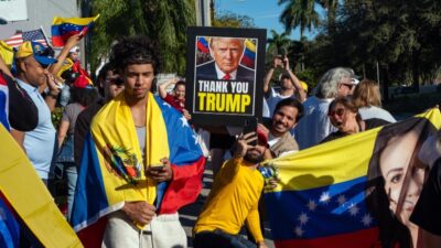 Venezuela Trump Maduro's capture celebrated