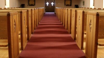 church pews attendance trends closures