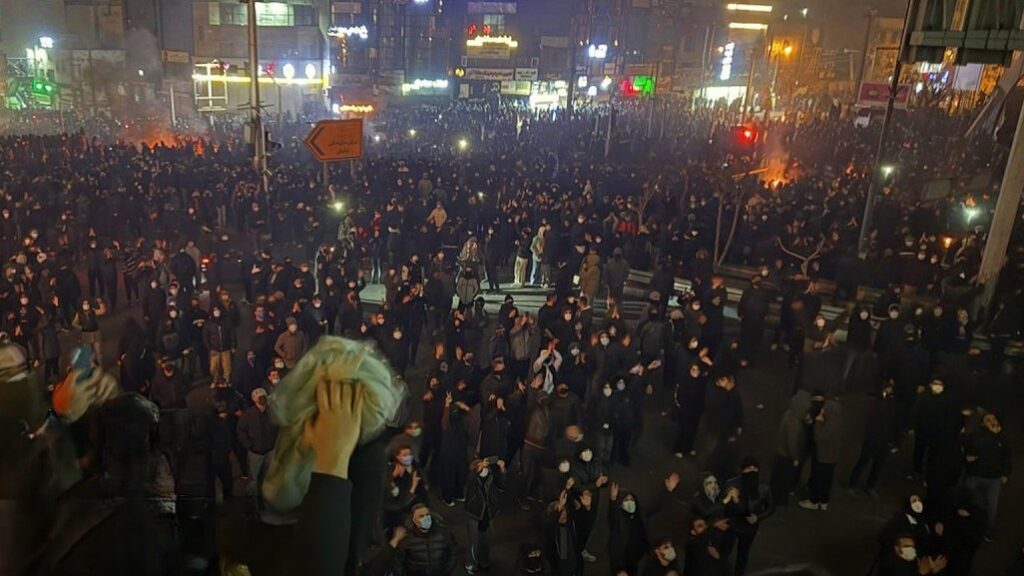 iran tehran protests